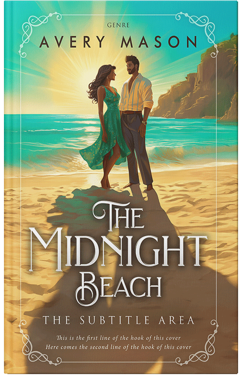 Front view of Premade Romance Book Cover - Clay Creek