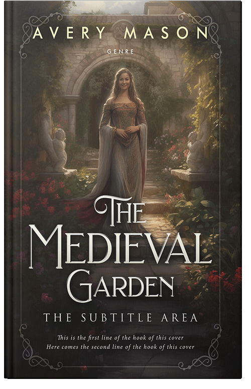 Front view of Premade Historical Book Cover - Birch