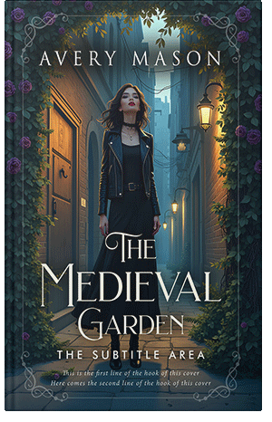 Pre Made Book Cover Outer Space