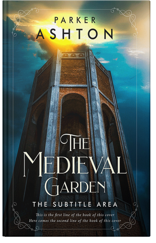 Front view of Premade Fantasy Book Cover - Straw