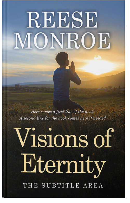 Front view of Premade Religion & Spirituality Book Cover - Sapling