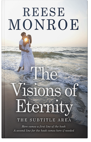 Premade Book Cover Silver Sand