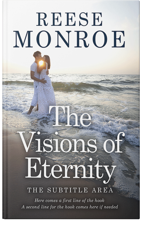 Front view of Premade Romance Book Cover - Silver Sand