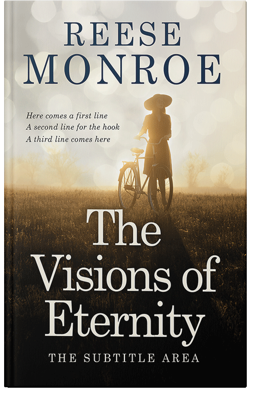 Front view of Premade Romance Book Cover - Pearl Bush