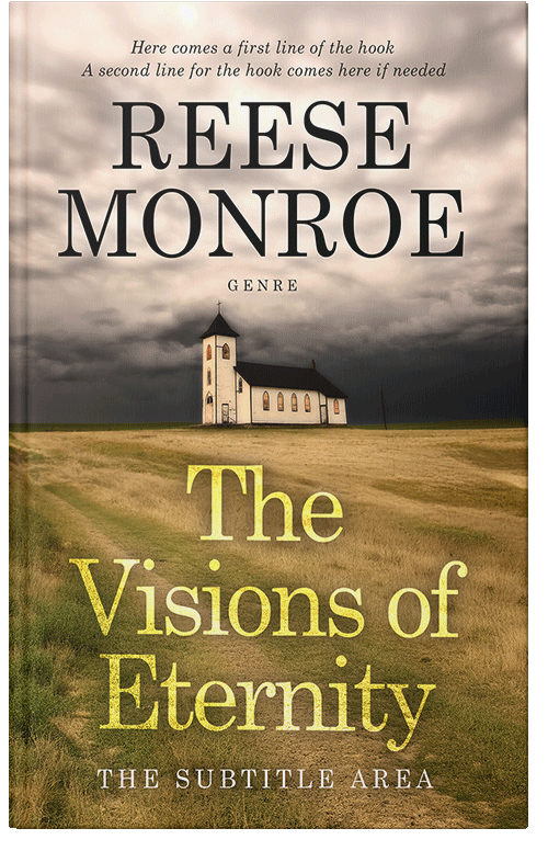 Front view of Premade Mystery & Thriller & Suspense Book Cover - Limed Oak