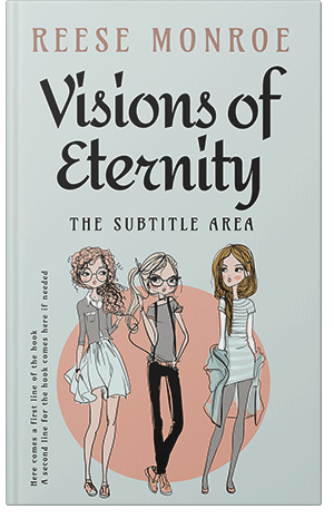 Premade Book Cover Celeste