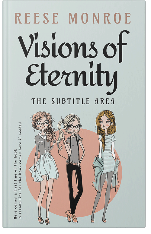 Front view of Premade Teen & Young Adult Book Cover - Celeste