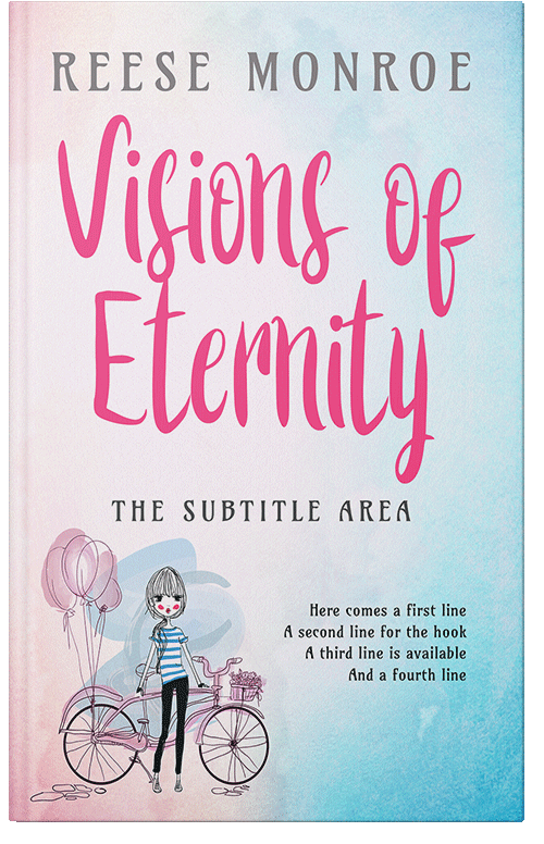 Front view of Premade Chick Lit Book Cover - Athens Gray