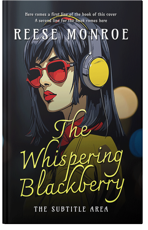 Front view of Premade Teen & Young Adult Book Cover - Tacha