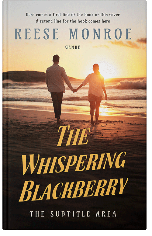 Front view of Premade Romance Book Cover - Crowshead