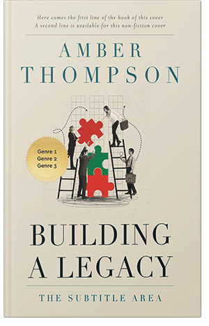 Premade Book Cover White Rock