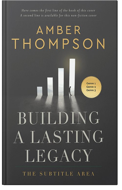 Front view of Premade Business Book Cover - Tuatara