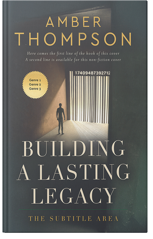 Front view of Premade Mystery & Thriller & Suspense Book Cover - Cape Cod