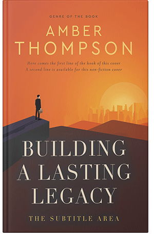 Pre Made Book Cover Red Damask