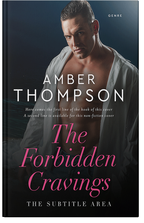 Front view of Premade Erotica Book Cover - Woodsmoke