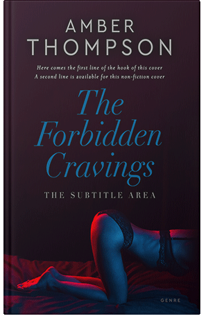 Pre Made Book Cover Ebony