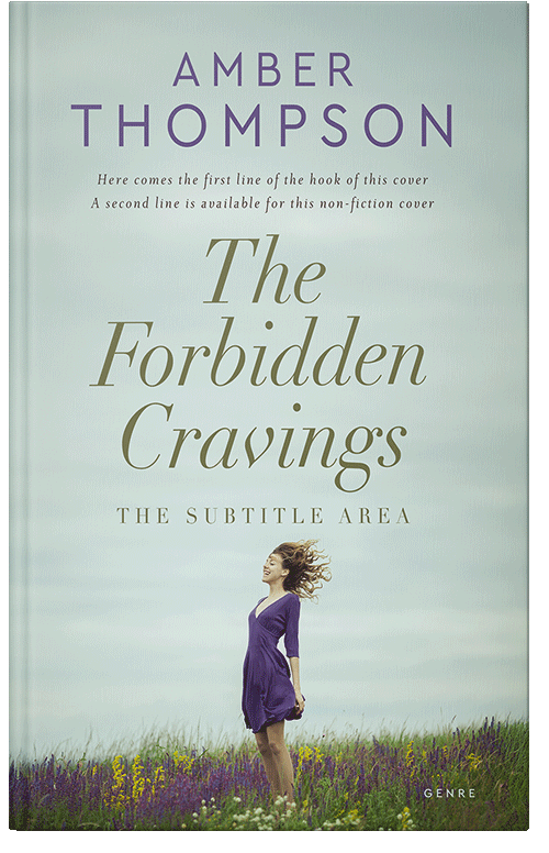 Front view of Premade Self-Improvement & Self-Help Book Cover - Paris White