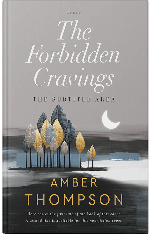 Front view of Premade Nature Book Cover - Nobel