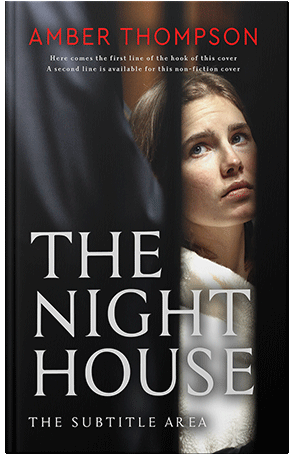 Premade Book Cover Soft Amber