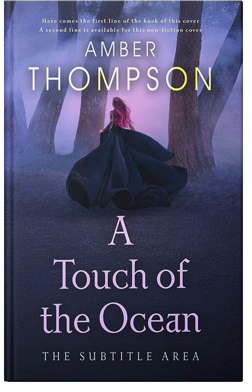 Front view of Premade Fantasy Book Cover - Mirage