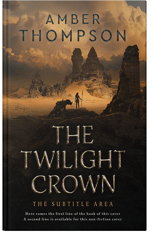 Front view of Premade Fantasy Book Cover - Driftwood #32939 | BookCoverZone