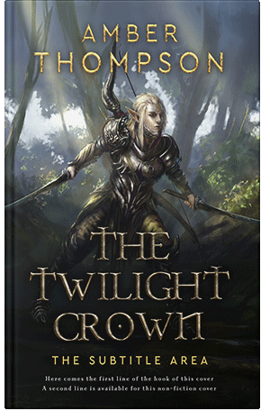 Pre Made Book Cover Outer Space