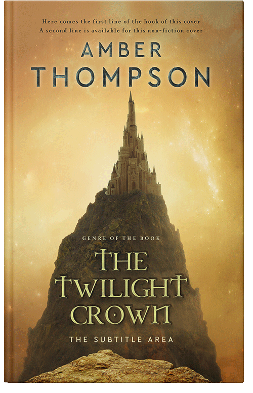 Front view of Premade Fantasy Book Cover - Apache