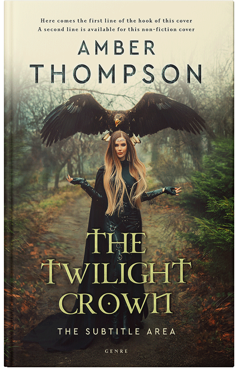 Front view of Premade Fantasy Book Cover - Birch