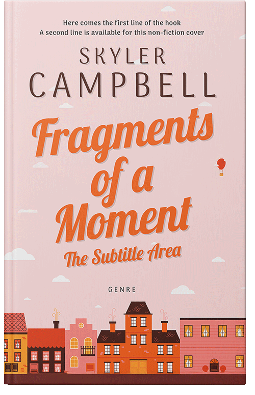 Front view of Premade Literary Fiction Book Cover - Vanilla Ice