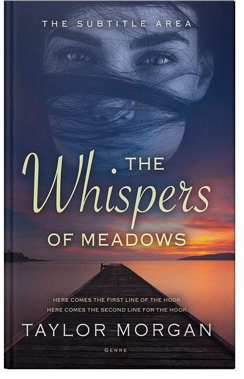 Front view of Premade Mystery & Thriller & Suspense Book Cover - Ebony Clay