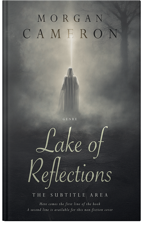 Front view of Premade Fantasy Book Cover - Cape Cod