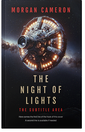 Pre Made Book Cover Woodsmoke