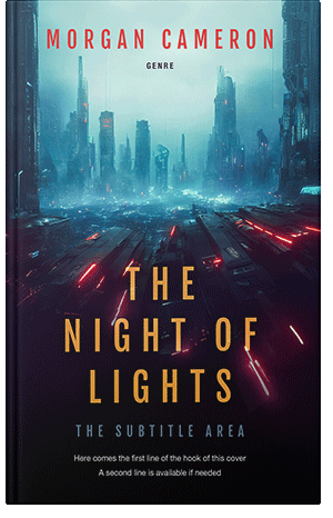 Premade Book Cover Clay Ash