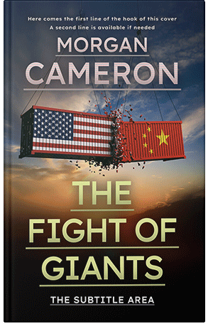 Premade Book Cover Tan