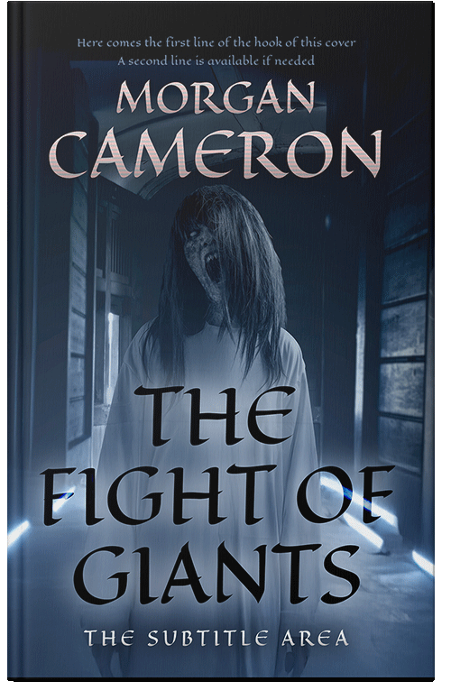 Front view of Premade Horror Book Cover - Firefly