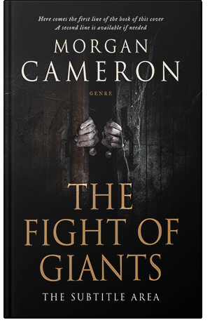 Premade Book Cover Cod Gray