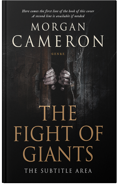 Front view of Premade Mystery & Thriller & Suspense Book Cover - Cod Gray