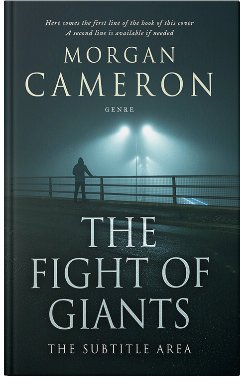 Front view of Premade Mystery & Thriller & Suspense Book Cover - Timber Green