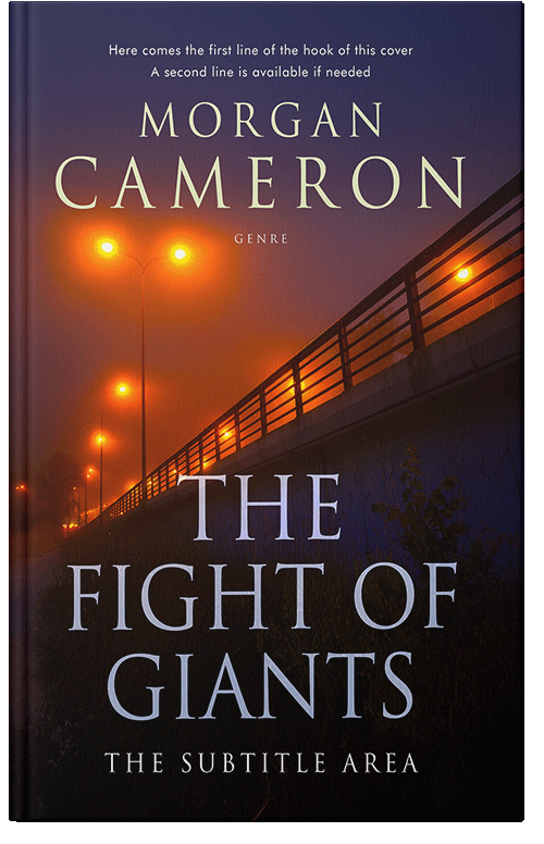 Front view of Premade Mystery & Thriller & Suspense Book Cover - Copper