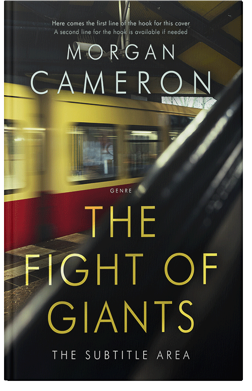 Front view of Premade Mystery & Thriller & Suspense Book Cover - Laser