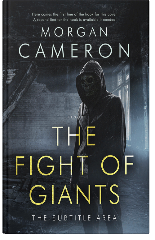 Front view of Premade Mystery & Thriller & Suspense Book Cover - Woodsmoke