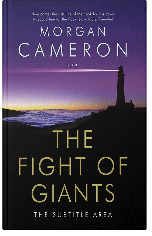 Front view of Premade Mystery & Thriller & Suspense Book Cover - Ebony