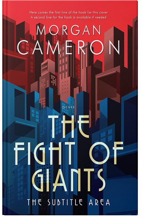 Front view of Premade Mystery & Thriller & Suspense Book Cover - Roman