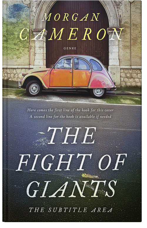 Front view of Premade Literary Fiction Book Cover - Cape Cod