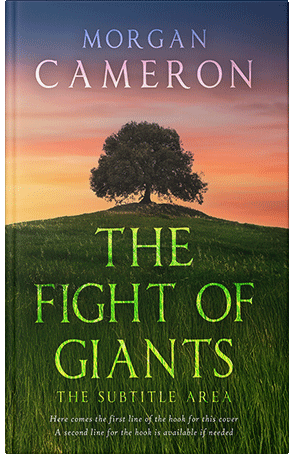 Pre Made Book Cover Tumbleweed