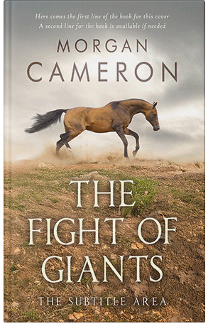 Pre Made Book Cover Sandrift