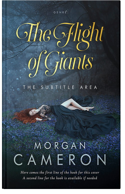 Front view of Premade Fantasy Book Cover - Mirage