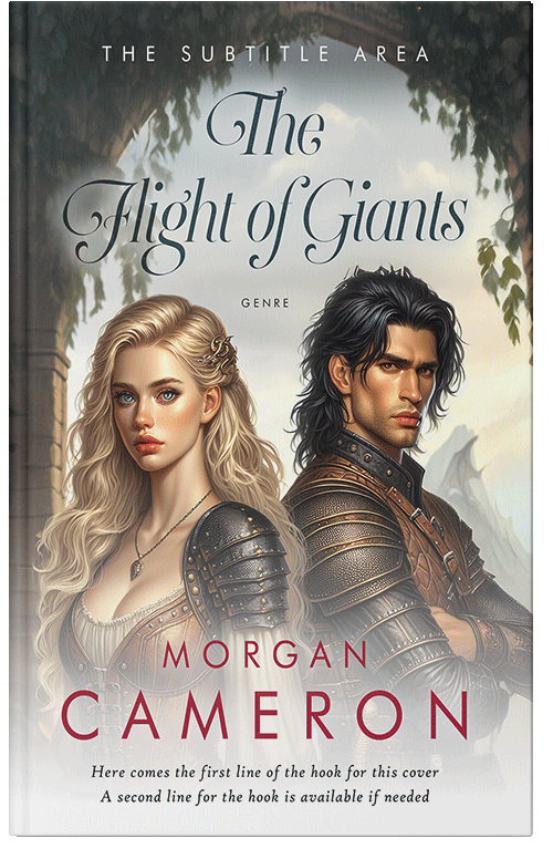 Front view of Premade Fantasy Book Cover - Sisal