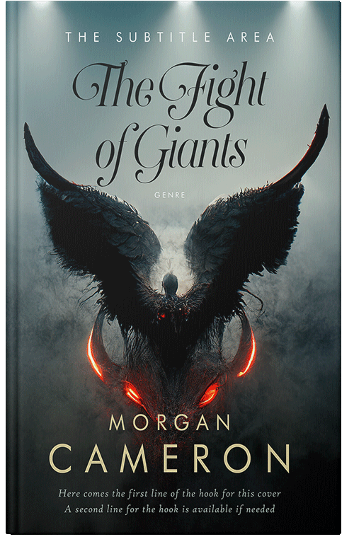 Front view of Premade Fantasy Book Cover - Outer Space