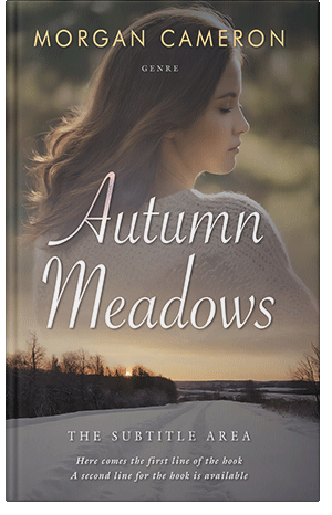 Pre Made Book Cover Sandstone